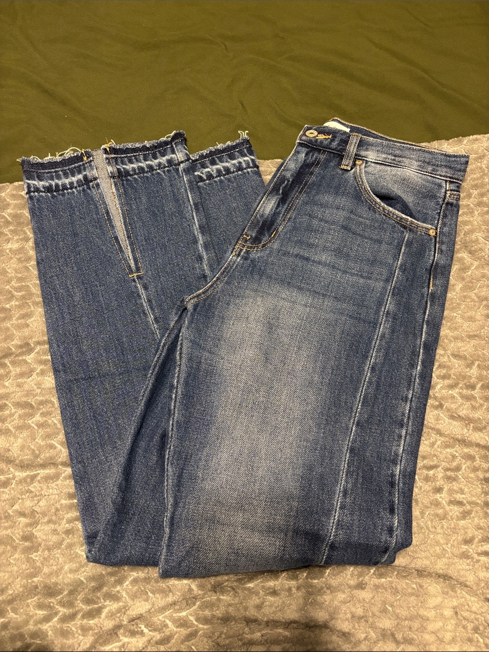 KanCan Women's Boot Cut Jeans - Blue Wash